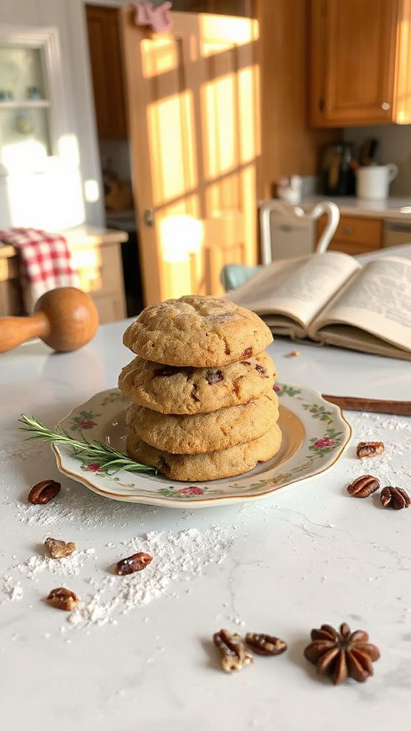ginger pecan cookies recipe