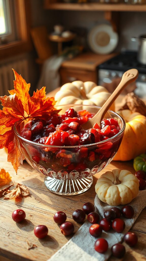 ginger raspberry cranberry sauce recipe