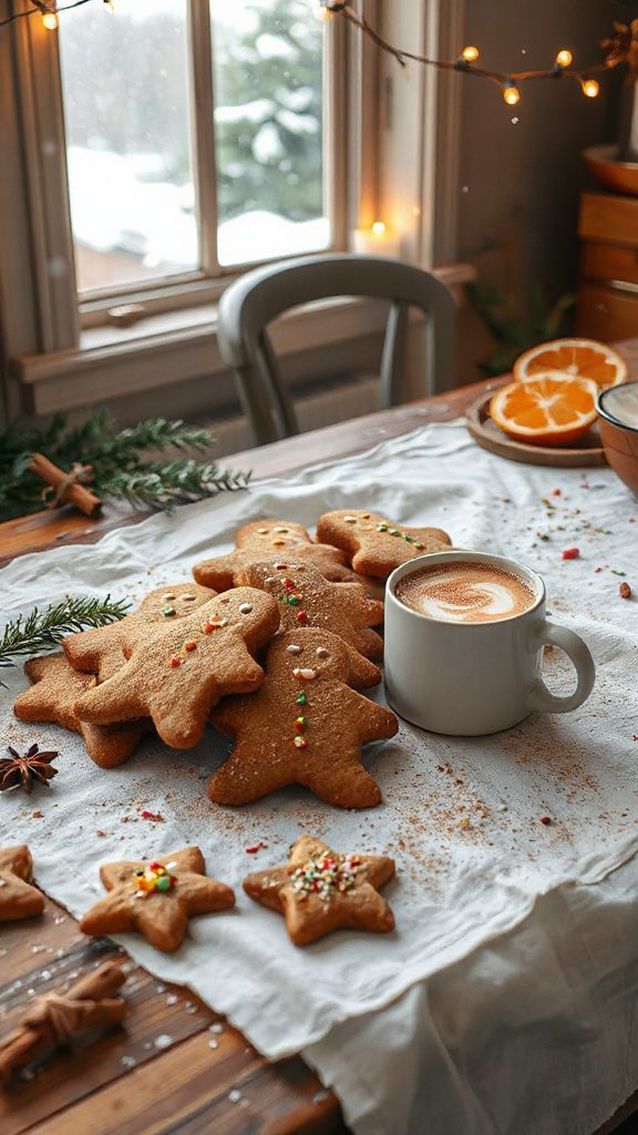 gingerbread chai holiday cookies