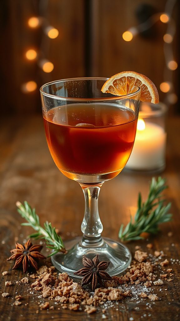 gingerbread cocktail holiday delight