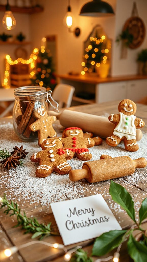 gingerbread cookies festive recipe