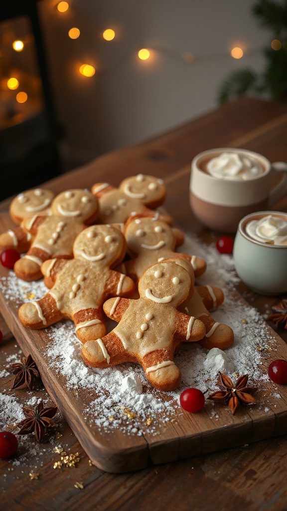 gingerbread cookies with frosting