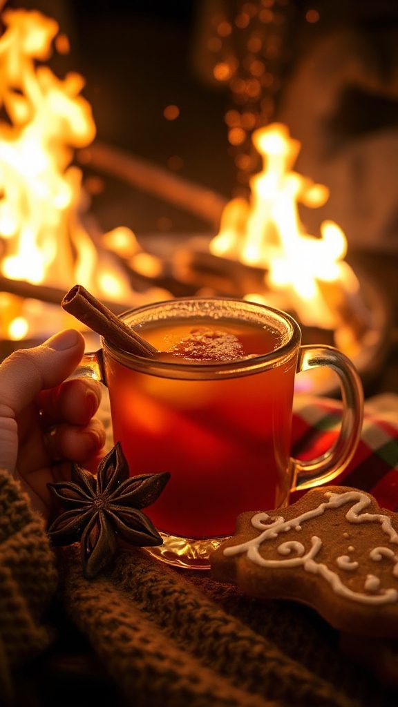 gingerbread infused comforting cocktail