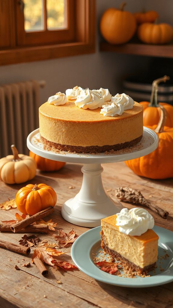 gingerbread pumpkin cheesecake dessert gingerbread pumpkin cheesecake dessert