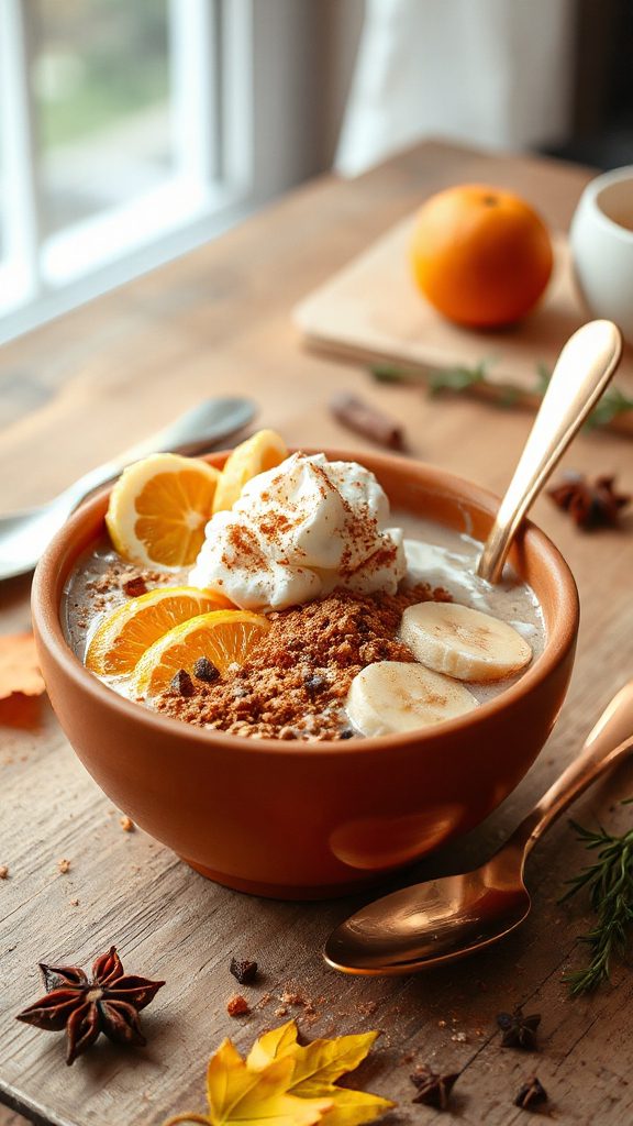 gingerbread smoothie bowl recipe