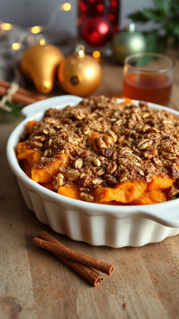 gingerbread sweet potato casserole