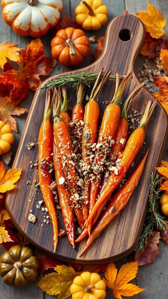 glazed carrots with dukkah glazed carrots with dukkah