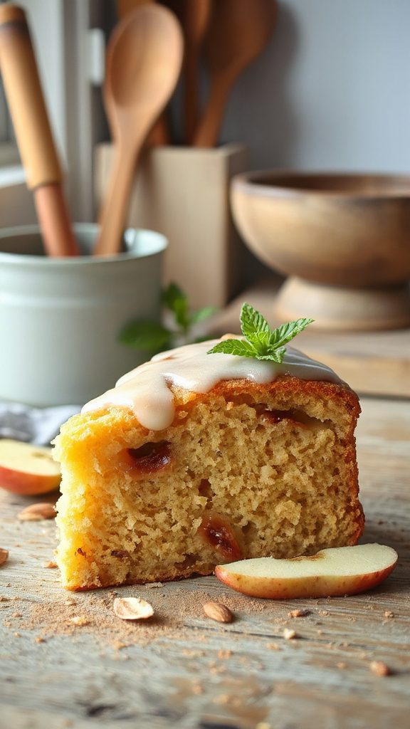 gluten free apple almond cake