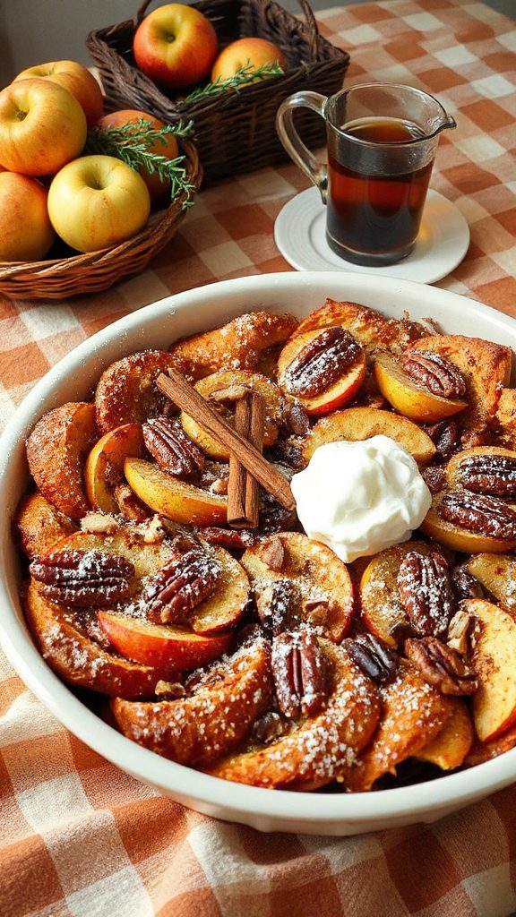 gluten free apple cinnamon bake