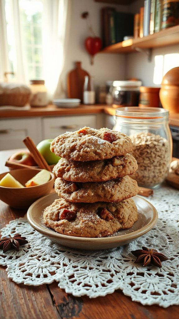 gluten free apple cinnamon cookies