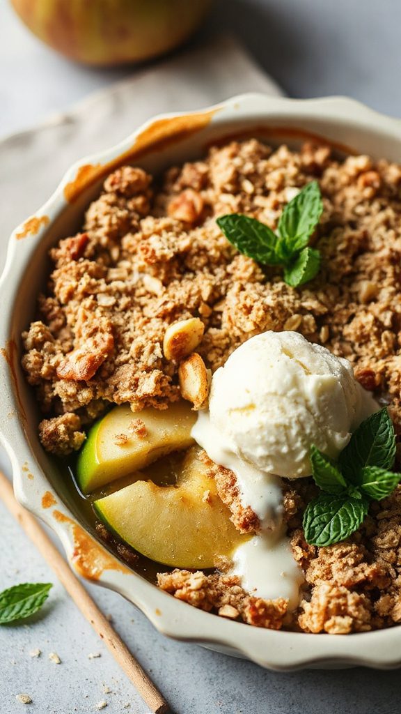 gluten free apple crumble recipe