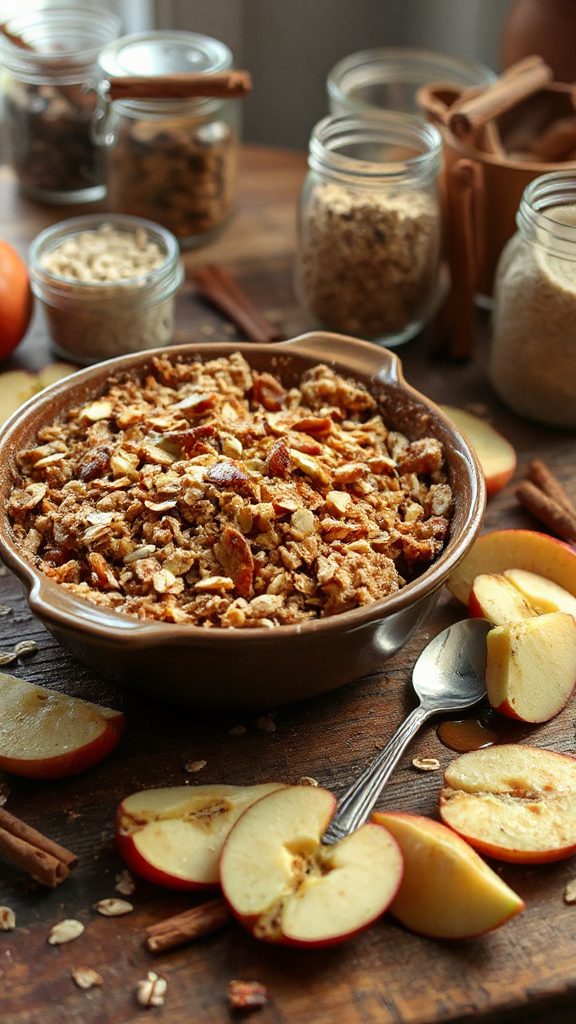 gluten free apple crumble recipe