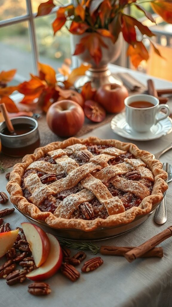 gluten free apple pecan pie