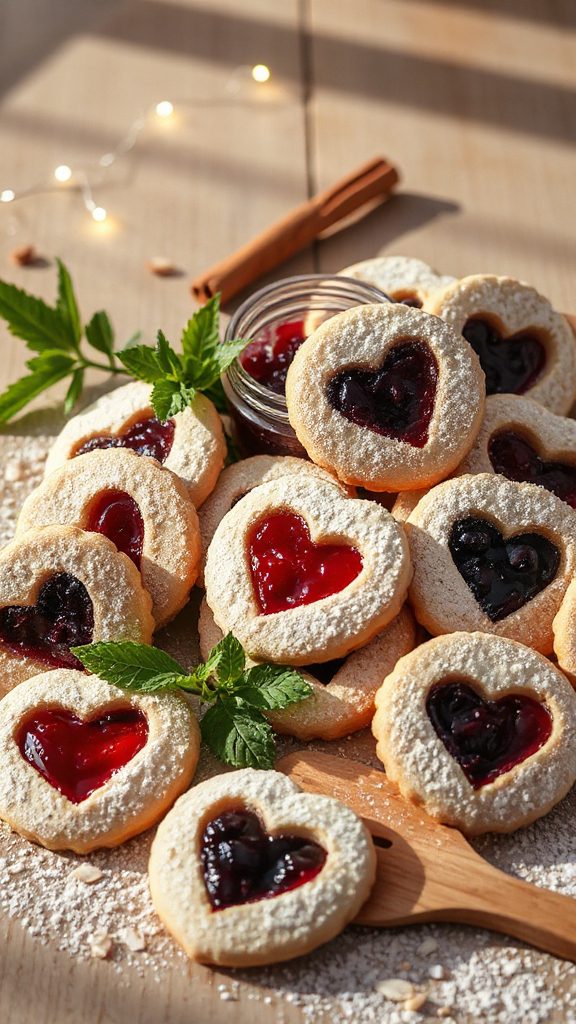 gluten free holiday sandwich cookies
