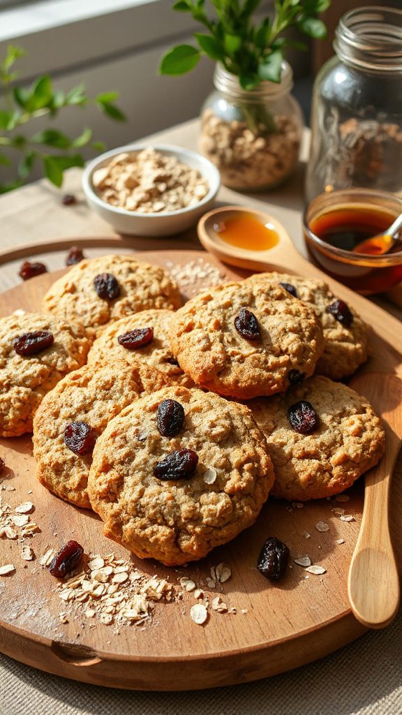 gluten free oatmeal raisin cookies