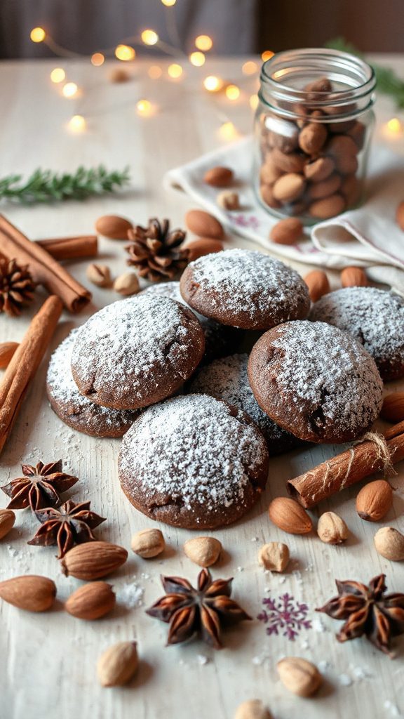 gluten free spiced christmas cookies