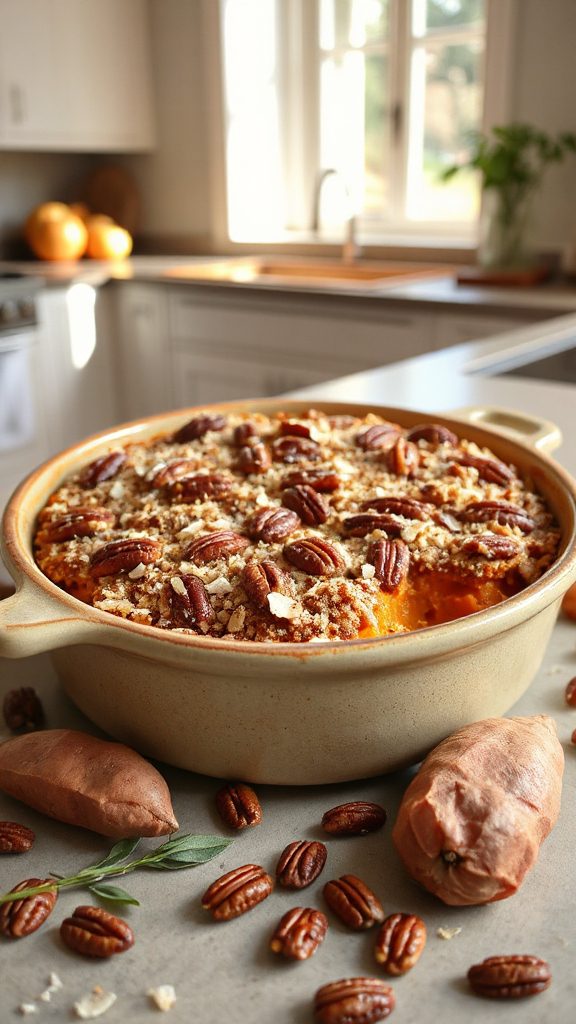 gluten free sweet potato casserole