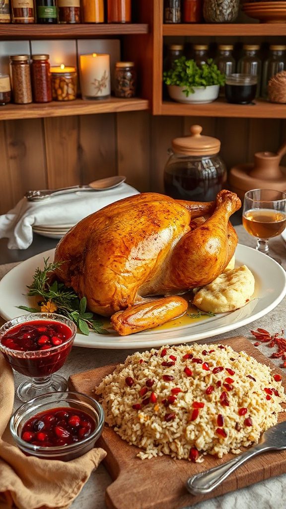 golpar infused thanksgiving turkey