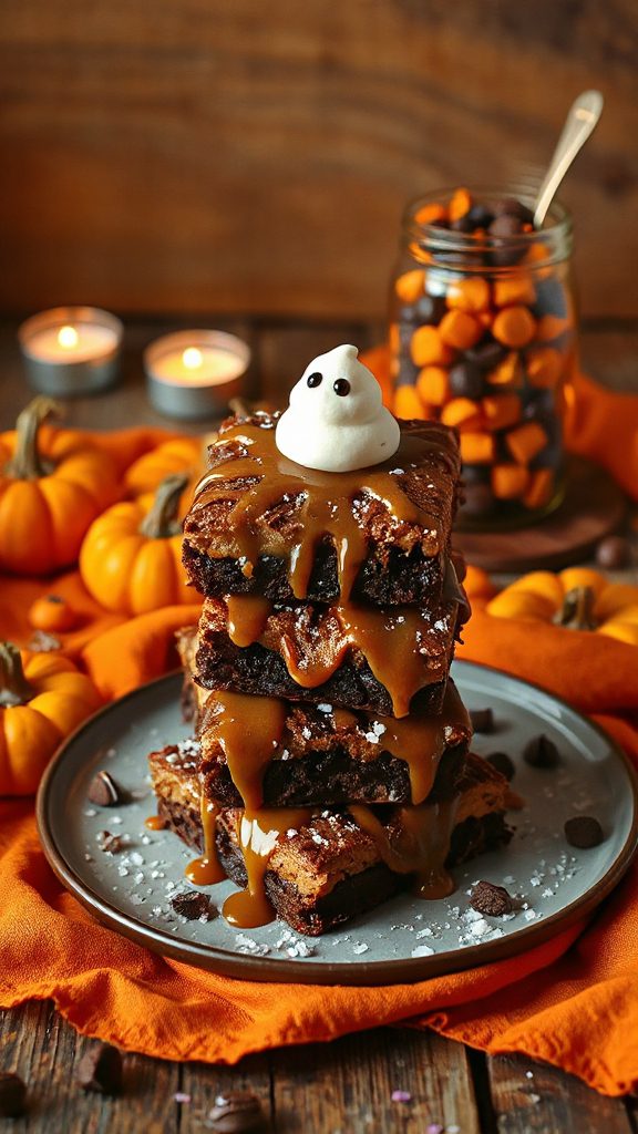 gooey caramel brownie recipe