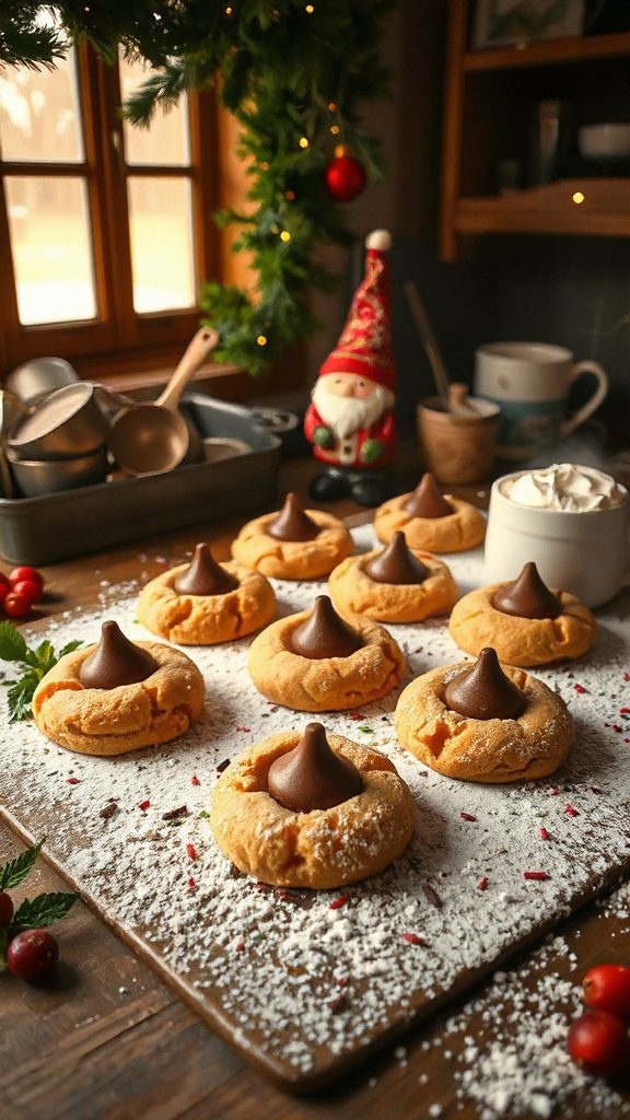 gooey chocolate peanut butter cookies