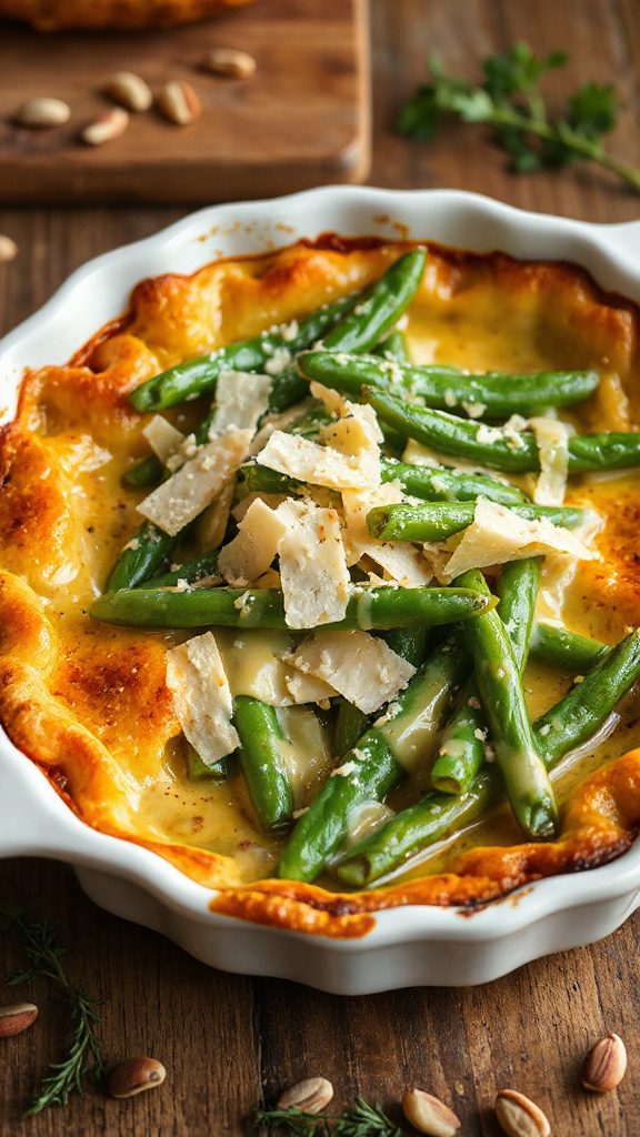 gourmet garlic green beans