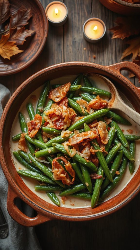 gourmet green bean casserole