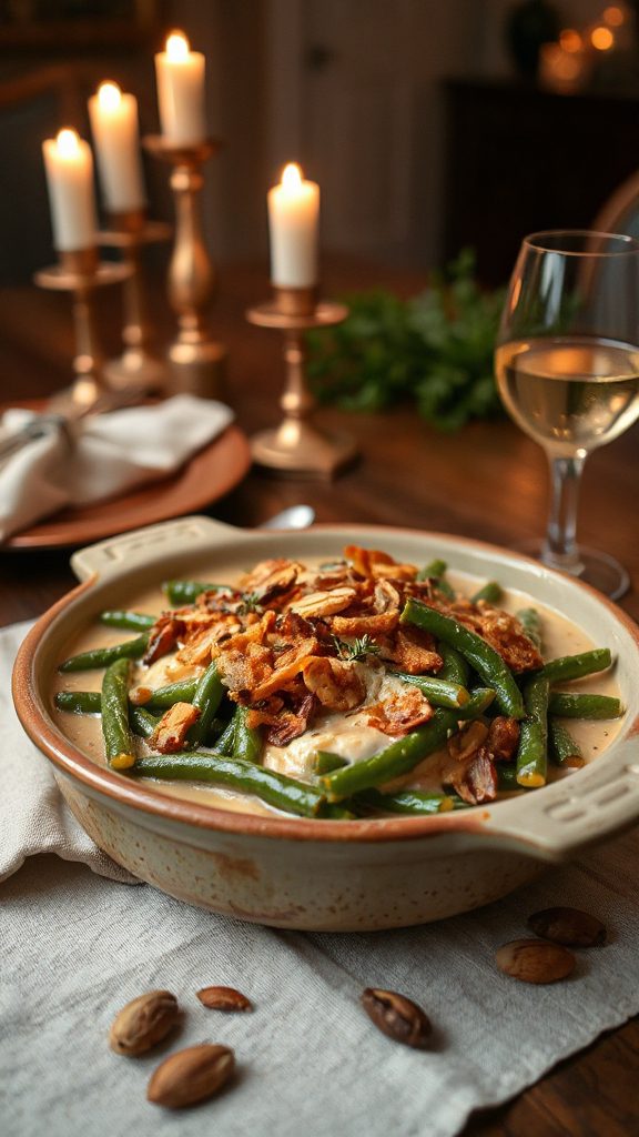 gourmet green bean casserole alternatives