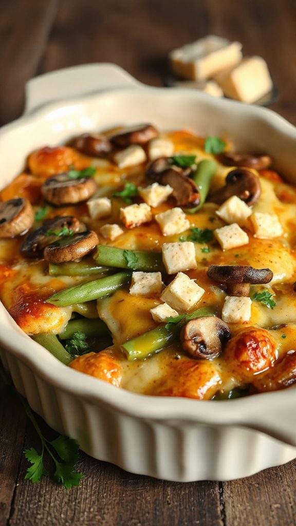 gourmet green bean casserole