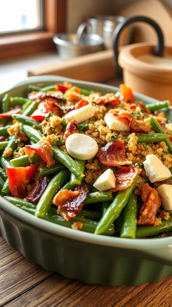 gourmet green bean casserole