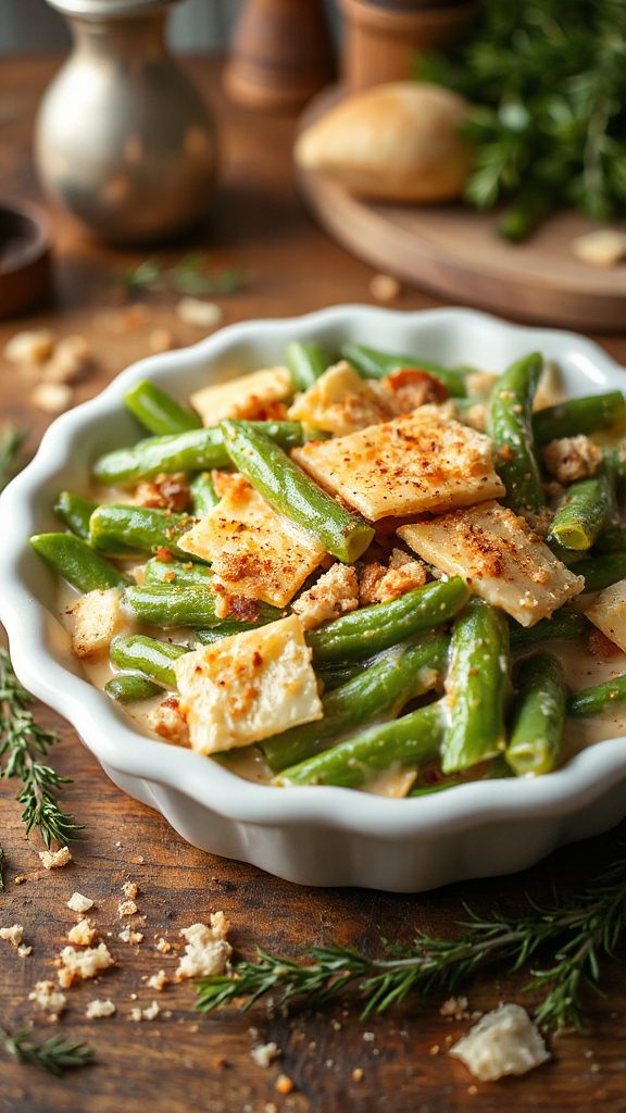 gourmet green bean gratin gourmet green bean gratin