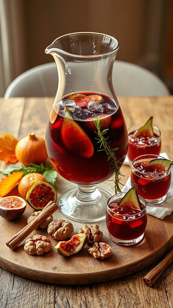 gourmet sangria with figs gourmet sangria with figs