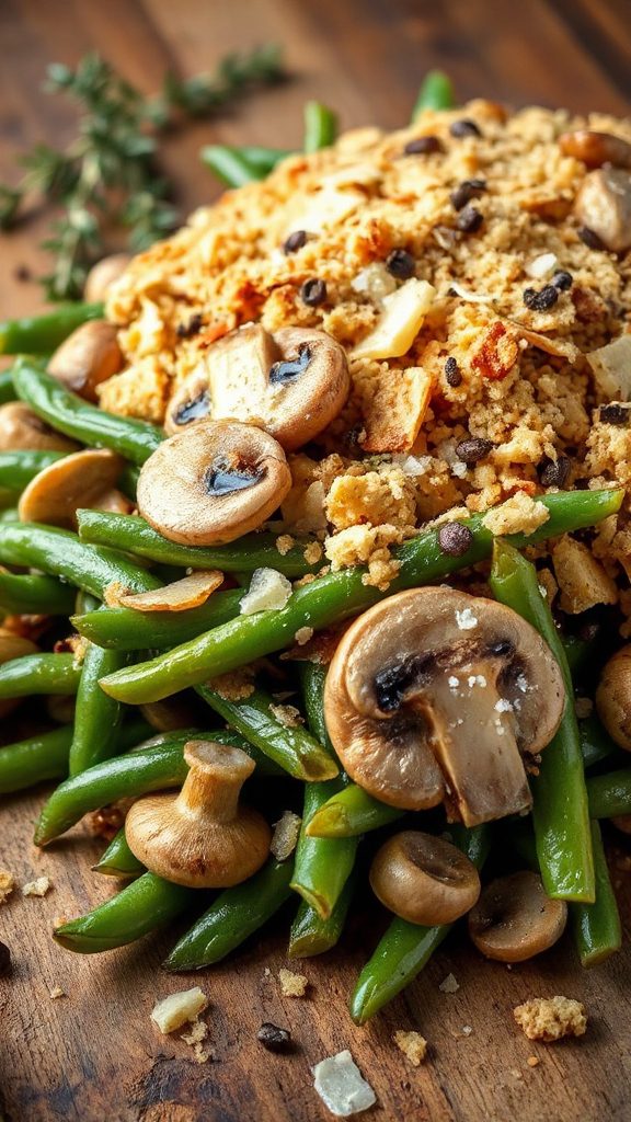 gourmet truffle green casserole
