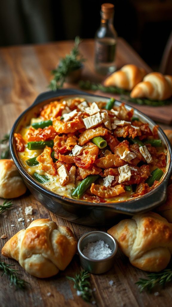 gourmet truffle oil casserole