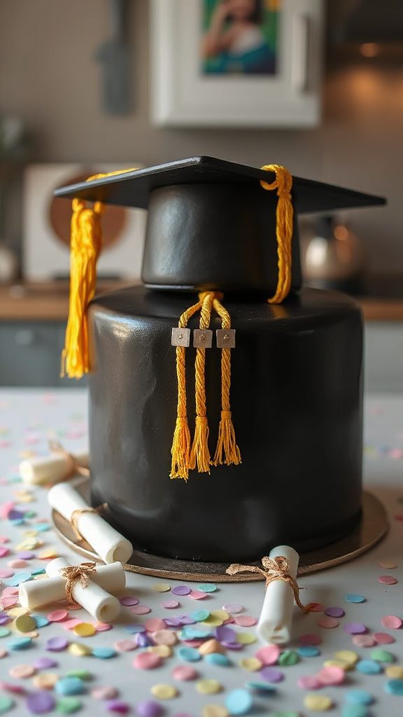 graduation cap cake recipe