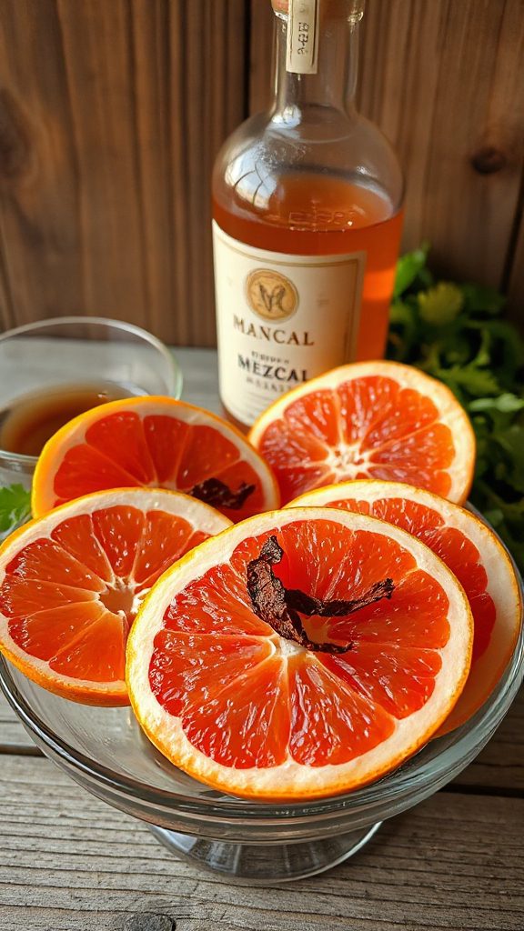 grapefruit dulse mezcal salad
