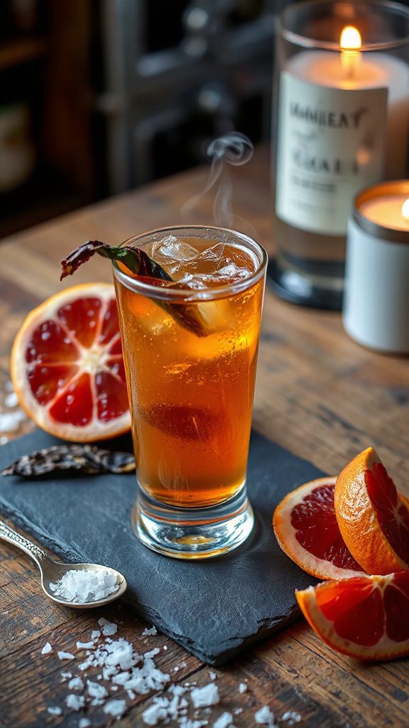 grapefruit dulse mezcal salad