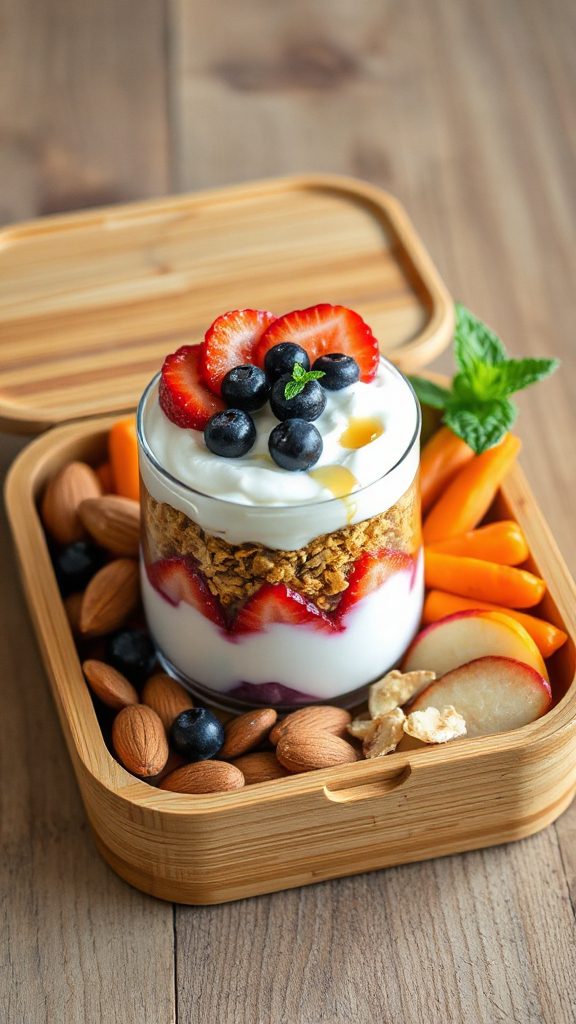 greek yogurt fruit parfait