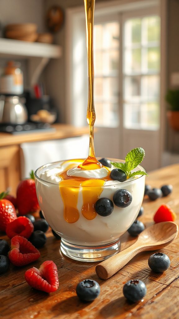 greek yogurt honey berries greek yogurt honey berries