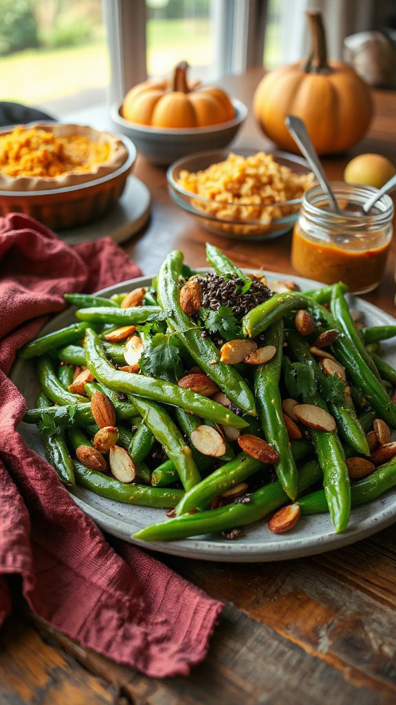 green bean almondine recipe