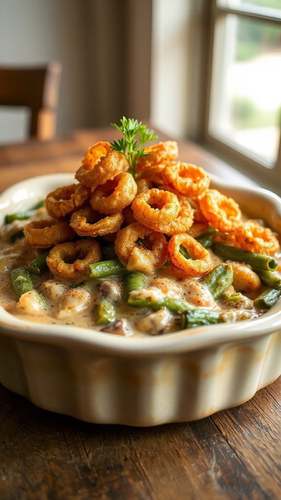 green bean casserole twist green bean casserole twist