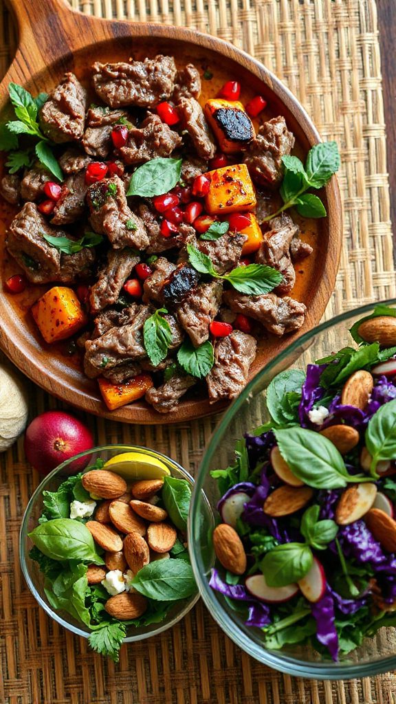 grilled beef larb recipe