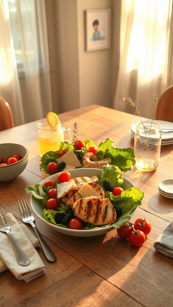 grilled chicken salad recipe