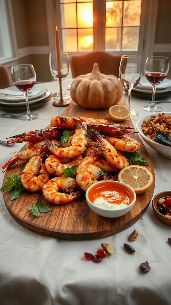 grilled shrimp with harissa grilled shrimp with harissa