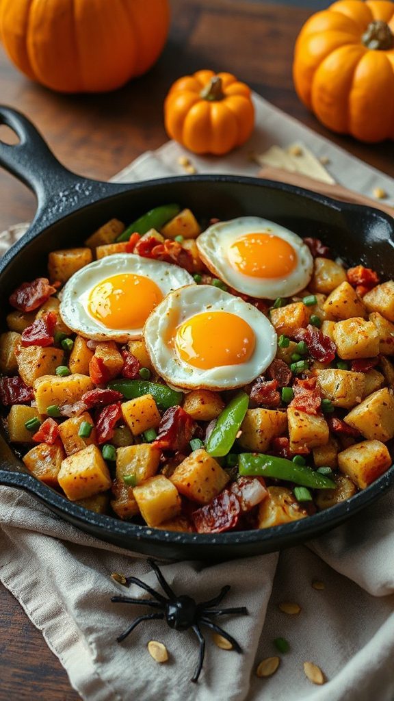 halloween breakfast hash recipe
