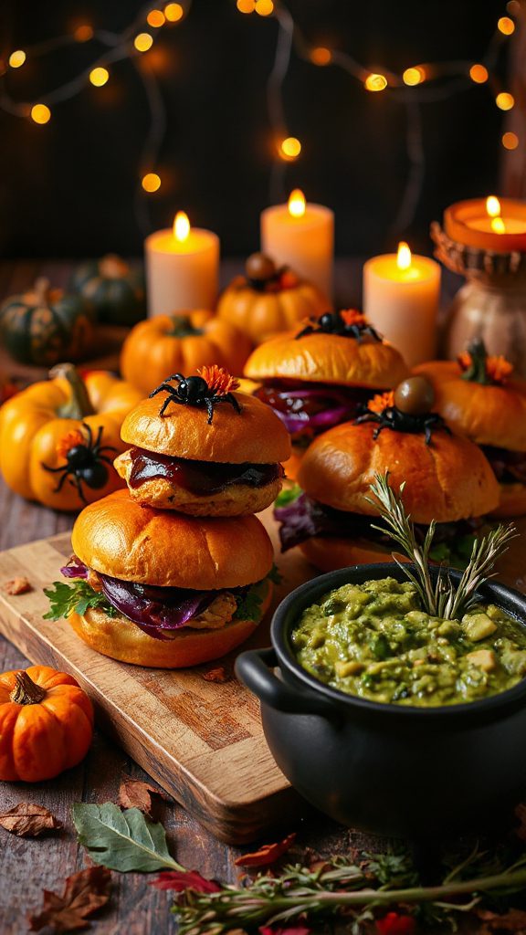 halloween chicken slider recipe halloween chicken slider recipe