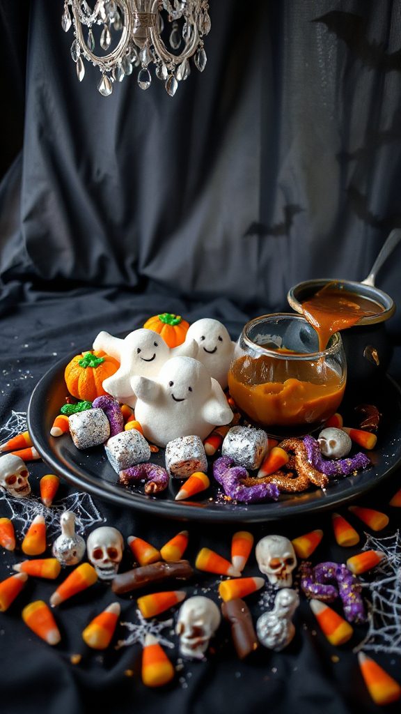 halloween marshmallow treats recipe