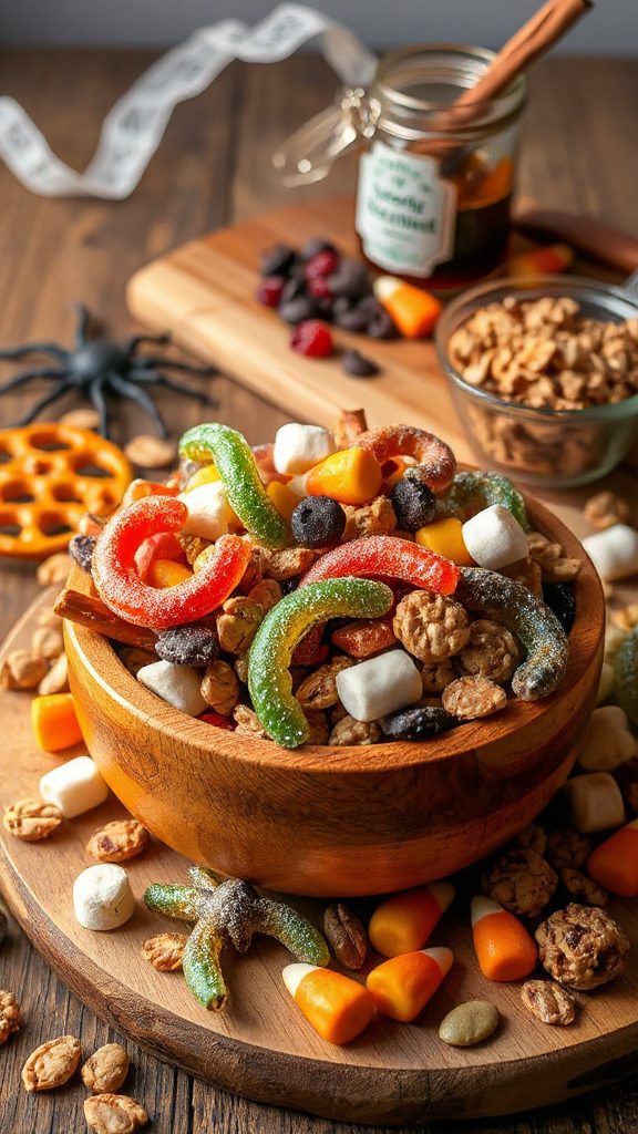 halloween snack trail mix