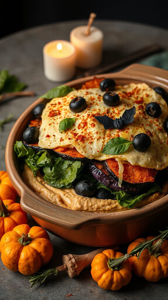 halloween veggie casserole delight