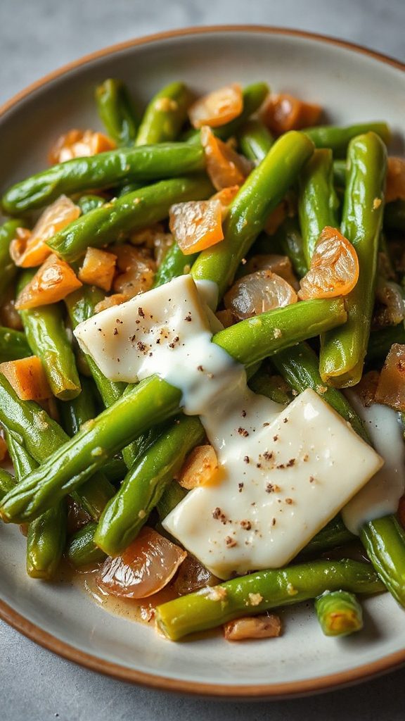 haricots verts cheese gratin haricots verts cheese gratin
