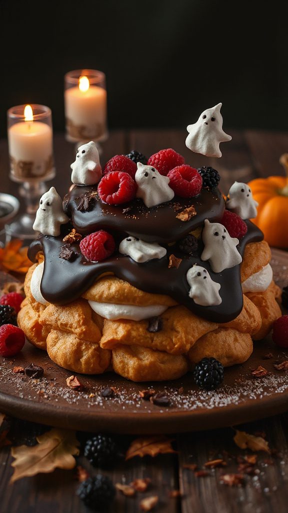 haunted chocolate pastry delight haunted chocolate pastry delight